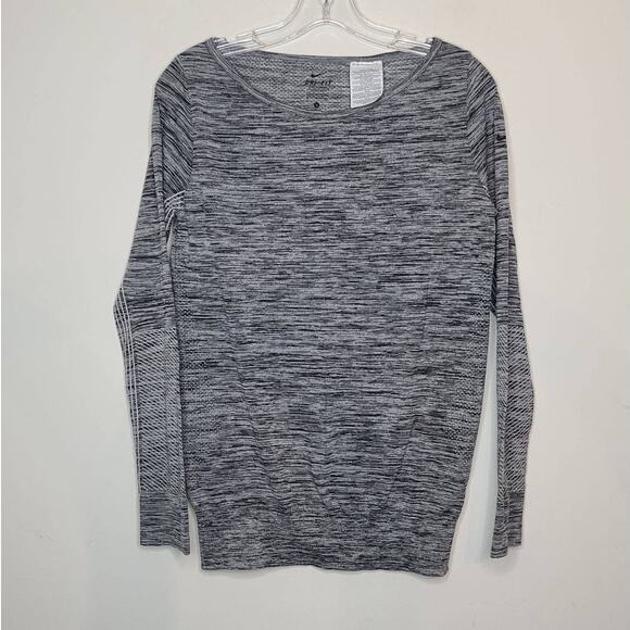 Nike Other - Nike Dri-Fit black white long sleeve shirt - small